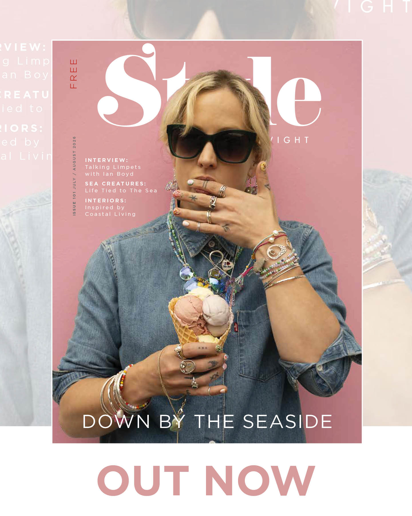 OUT NOW style of wight magazine march april 2025